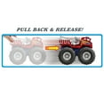 thumbnail image 3 of Hot Wheels Monster Trucks Twisted Tredz Vehicles, 1:43 Scale Creature-Themed Toy Truck, 3 of 7