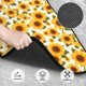 thumbnail image 3 of Balery Yellow Polka Dot Sunflower Juego de 4 Alfombrillas para Auto, Revestimientos de Caucho Resistente, Diseño Antideslizante, 3 of 7