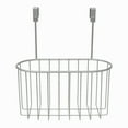thumbnail image 7 of Mainstays Over the Cabinet Organization Basket, Satin Nickel (10.24" x 11.26" x 6.26"), 7 of 7