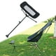 thumbnail image 2 of Taburete trípode plegable, silla portátil, asiento para acampar, picnic, senderismo, pesca, barbacoa. Negro, 2 of 6