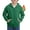 Green, variant on Boys' Zip-Up Hoodie with Pockets, Fleece-Lined Soft Cotton Jacket, 6-15Y
