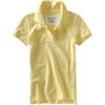thumbnail image 1 of Aeropostale Womens Uniform A87 3 Button Polo Shirt, Amarillo, X-Large, 1 of 1