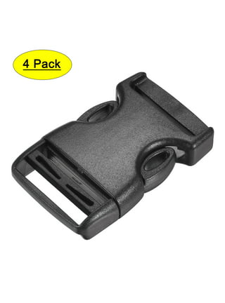 Side Release Buckle Tan, 2 Pcs Replacement Buckles for 1 inch Webbing  Backpack Strap, Heavy Duty Snaps Clips Two-way Adjustable for Boat Cover  Nylon