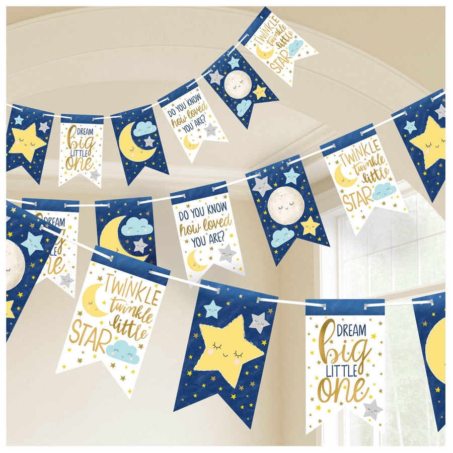 twinkle twinkle little star banner walmart
