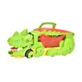 thumbnail image 2 of Coche de transporte de dinosaurio perfecl juego de Vehículo para tragar dinosaurios verde claro, 2 of 8