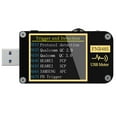 thumbnail image 3 of Medidor de VoltaJe USB de 9 Pines Función de de Pantalla Sensor de Gravedad Probador de Amperímetro USB Multifuncional Probador de Carga rápida Con Material Abs ABS ABS, 3 of 7