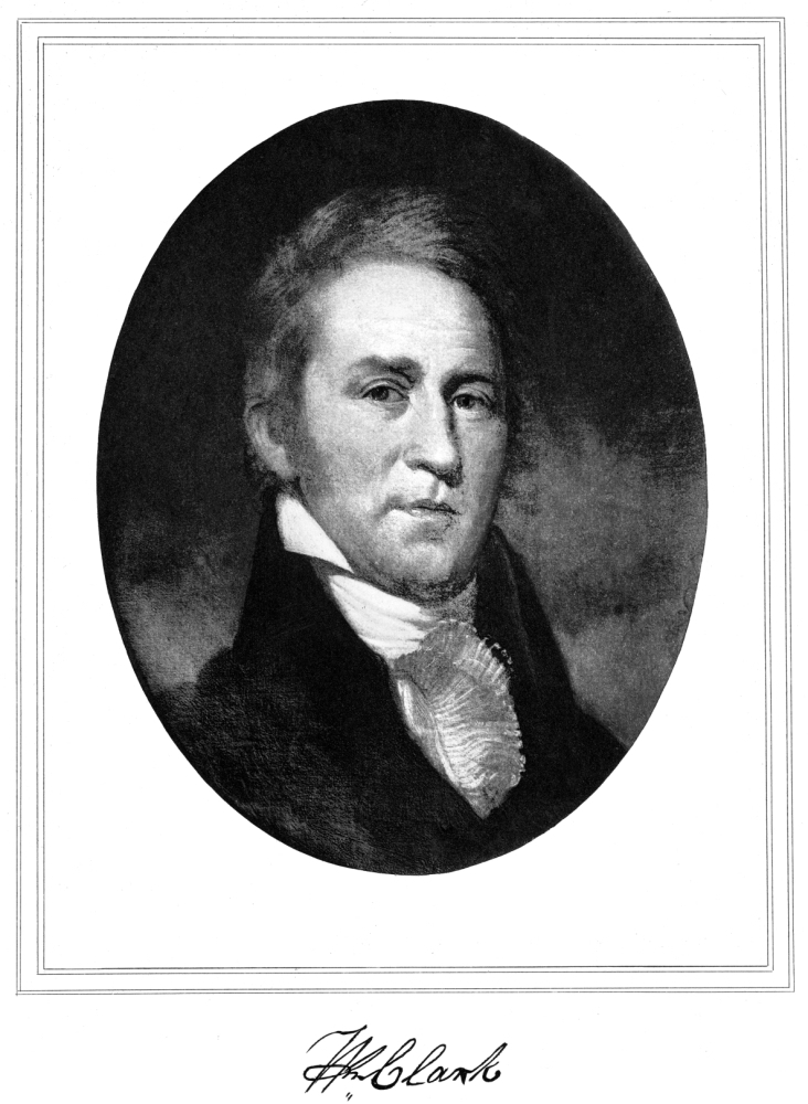 William Clark (1770-1838) Namerican Explorer Gravure After A Painting ...