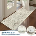 thumbnail image 5 of Hasoo Vintage Floral Area Rug for Living Room Washable 5' x 7' Non Shedding Neutral Indoor Decor Carpet, Beige, 5 of 5