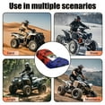 thumbnail image 5 of Uorisanigo Haitian Flag ATV Seat Cover Waterproof Non-Slip Four Wheeler Seat Cushion Universal ATV Decorative Accessories Suitable for Polaris Sportsman Polaris Scrambler Honda Rancher, 5 of 7