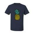thumbnail image 2 of Wild Bobby, Trendy Tropical Pineapple, Fashion, Men Graphic Tee, Navy, Medium, 2 of 4