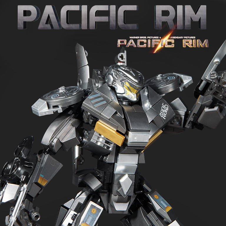 LWBDD Pacific Rim Striker Eureka Mech Building Blocks Set