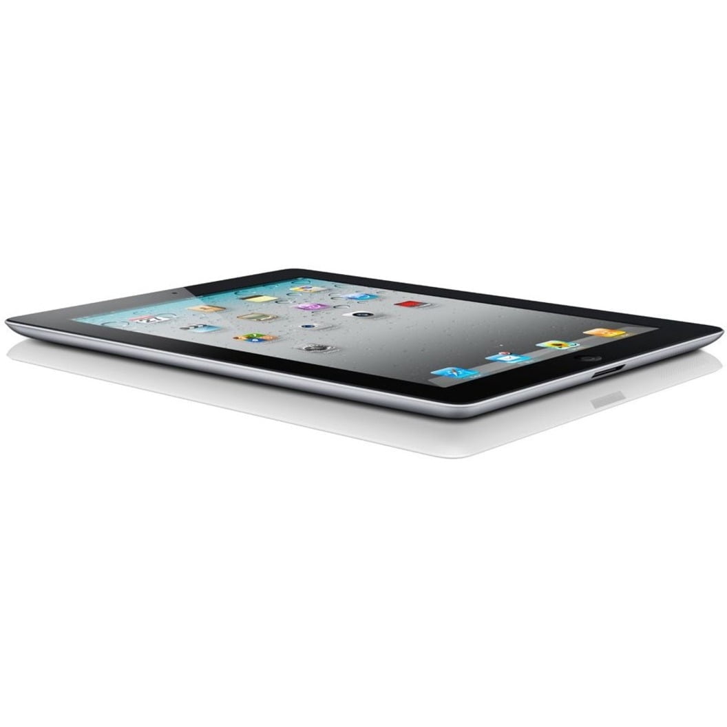 Apple iPad 2 Wi-Fi Tablet, 16GB, 9.7 in, Black, Glass Aluminum