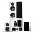 thumbnail image 1 of Fluance Elite High Definition Surround Sound Home Theater 7.0 Channel Speaker System including Three-way Floorstanding Towers, Center Channel, Surround and Rear Surround Speakers - White (SX70WHR), 1 of 8