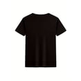 thumbnail image 2 of AIN'T NO DADDY LIKE THE ONE I GOT Print Tee, Boys' Casual & Trendy Crew Neck Short Sleeve Cotton T-shirt For Spring & Summer, Boys' Clothes For Everyday Life & Father'S Day, 2 of 6