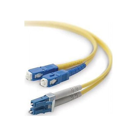 UPC: 0722868420027 | Belkin F2F802L7-10M 32.81 ft. Singlemode SC/LC Duplex  8.3/125
