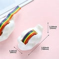 thumbnail image 5 of 1-Pack Creative Cloud Tape Dispenser with Rainbow Masking Tape,Decorative Cartoon Plastic Tape Holder Cutting Tape for Home Office School Stationery Supplies$$Office, 5 of 8