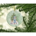 thumbnail image 2 of Christmas Jack Russell Terrier Wire Ceramic Ornament 2.8 in x 2.8 in, 2 of 3