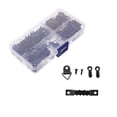thumbnail image 4 of FONDOTIN Black Picture Hanging Kit 550 Pcs Picture Frame Hangers Home Decor Set, 4 of 7