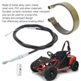 thumbnail image 4 of LOVEVER 4in Rear Brake Band Pins Kit with 1.55m Throttle Pull Cable for Go Kart Yard Cart Mini Bike ATV, 4 of 7