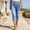 Light Blue, variant on ZGRBOU Womens Capris Jeans Low-Rise Straight Leg Stretchy Denim Shorts Summer Casual Trendy Jean Pants with Pockets