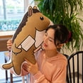 thumbnail image 4 of FENOHREFE 50cm Funny Sand Sculpture Horse Plush Toy PP Cotton Stuffed An1ma1 for Doll Spoof Horse Cushion Sleeping Pillow Home Decoration, 4 of 7