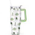 thumbnail image 2 of 40 OZ Cactus Coffee Cup Gifts for Women Men Birthday Travel Cup Gifts for Husband Son Dad Insulated Stainless Steel Coffee Mug with Handle, 2 of 7