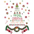 thumbnail image 3 of Adhesivos de pared con frases de árbol de Navidad, guirnaldas, bolas y estrellas, 3 of 4