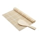 thumbnail image 2 of EeaseMX Kit para hacer sushi de bambú Moso que incluye 1 esterilla para enrollar sushi y 1 paleta para arroz, 2 of 7