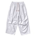 thumbnail image 4 of Kureaily Men's Sports Casual Loose Wide Leg Trend Summer Overalls Pants, 4 of 4