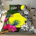 thumbnail image 1 of Palau Bedding Set - Turtle Plumeria Banana Leaf, 1 of 6
