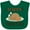 Green, variant on Inktastic Thanksgiving Happy Turkey Day Boys or Girls Baby Bib