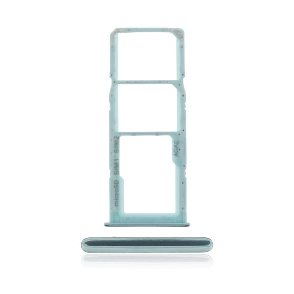 Replacement Dual Sim Card Tray Compatible For Samsung Galaxy A71 (A715 / 2020) (Prism Crush Blue)