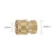 thumbnail image 2 of Conectores de boquilla de pulverizador de alta presión, rosca M14, conector rápido de 1/4, piezas de conexión de manguera, conectores de botella de espuma de nieve (Gongtou), 2 of 5