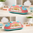 thumbnail image 6 of Feledorashia Pull Back Train Toy, Inertia Vehicle Toy, 5.3 Inch Two Way Transit Vehicle for Kids Racing Pretend Scenes Classroom Rewards and Portable Play, Plastic Body with Battery Free Motion, 6 of 6