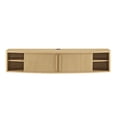 thumbnail image 5 of Modway Resonance 60" Wall-Mount TV Stand in Oak, 5 of 7