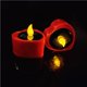 thumbnail image 4 of Bewildely La luz de la solar llevó las luces del té de la lámpara de la convenientes para el banquete de boda de la decoración del día de Iluminación navideña Rojo Bewildely HA024703-01, 4 of 5