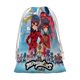 thumbnail image 1 of MIRACULOUS-ladybug Bolsa de regalo con cierre de cinta navideño para decoración de Navidad, 20 cm × 31 cm., 1 of 6