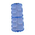 thumbnail image 3 of Lure Box Small Transparent Plastic Waterproof Hook Bait Bait Fishing Accessories Blue, 3 of 9