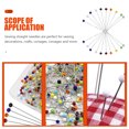 thumbnail image 4 of 500 Pcs Goupille Droite Multicolore pour Localisation Accessoires DIY, 4 of 6