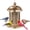 Bronze, variant on Samhe Bird Feeder, 4 lbs Large Capacity Bird Feeders for Outdoor Hanging, Heavy Duty Metal Wild Birdfeeder