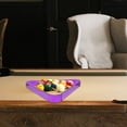 thumbnail image 4 of FOLOYORI 2Pcs Pool Table Accessories Purple Billiard Triangle Rack Portable Durable Pc Material, 4 of 8
