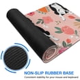 thumbnail image 6 of Long Mouse Pads for Desk,Boston Terrier Dog and Flower Florals Desk Mats on Top Of Desks, Desk Mouse Pad Extra Large with 3mm Non-Slip Base and Stitched Edge for Gaming,Office,Work,Home 31.5"x11.8", 6 of 6