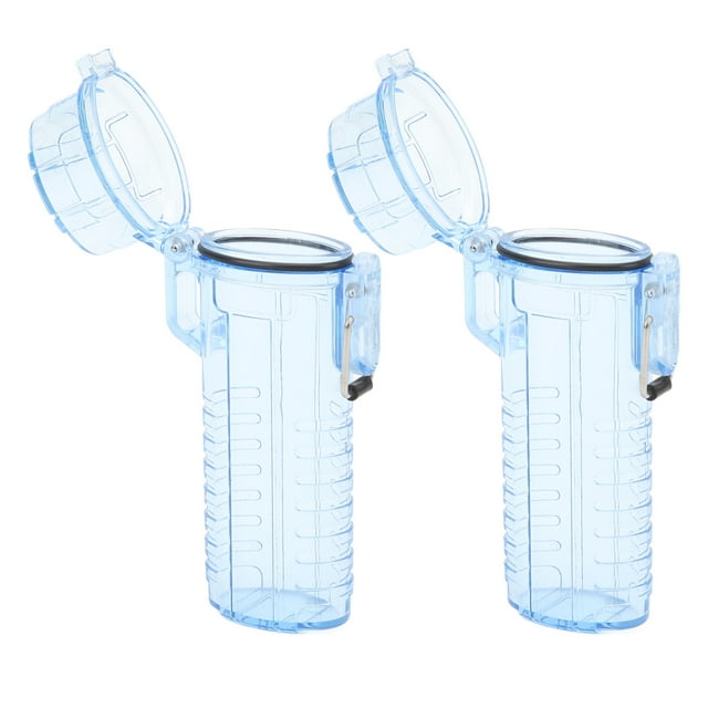 Lighter Case,2Pcs Lighter Case Waterproof Electric Lighter Case Lighter Storage Box Precision Engineered