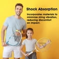 thumbnail image 3 of Raqueta de Tenis AMA SPORT Niños 17-25 Pulgadas Multicolor con Correa de Hombro para Niños de 2 a 12, 3 of 6
