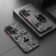 thumbnail image 2 of P-potters funda translúcida esmerilada para teléfono, anillo oscuro mágico para Redmi Note 12, 12S, 12T, 11, 11T, 11E, 10, 10S, 9, 9T, 8, 7 Pro Plus, 5G, 2 of 5