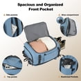 thumbnail image 3 of Smicure Travel carry on Backpack Laptop  17.5 Inch Business Anti Theft Slim Sturdy College School Computer Bag.(Light Blue), 3 of 8
