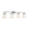 thumbnail image 3 of Kaden 4-Light Bathroom Vanity Light in Polished Chrome, 3 of 5