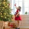 thumbnail image 4 of Gymax 6 FT Pre-Lit Artificial Slim Pencil Christmas Tree Faux-Pine Tree w/ LED lights, 4 of 10