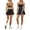 Black-C, variant on Lightweight Performance Yoga Dress For – Breathable Mesh Inset Casual Workout Skimpy Length Knit