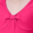thumbnail image 7 of Girls Short Sleeve Dance Leotard with Front Bow Detail,Cute Ballet Bodysuit, 7 of 7